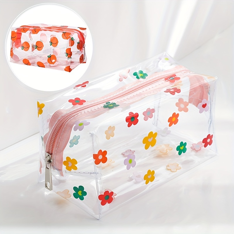 Cartoon Fruit Makeup Bags, Toiletry Bag Fruit, Cosmetic Bags 3 1