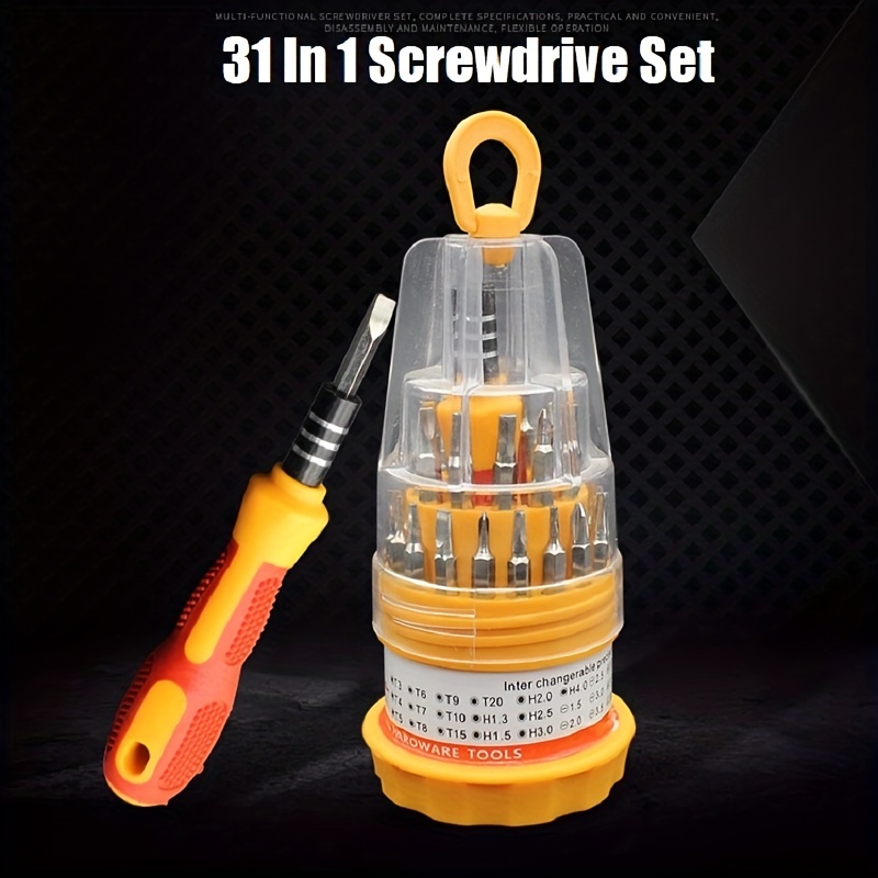 1 Screwdriver Set Multi function Precision Magnetic Manual - Temu