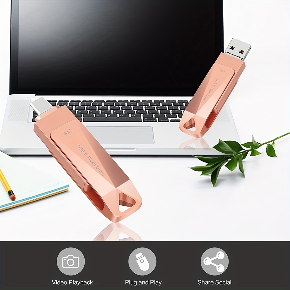 Pendrive 16gb 32gb 64gb 128 pendrive para Pc, Android type c movil