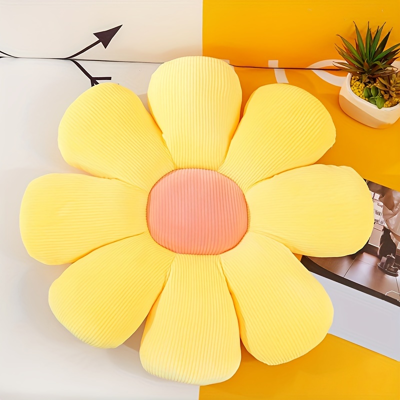 Small Daisy Flower shaped Cushion Office Computer Chair - Temu