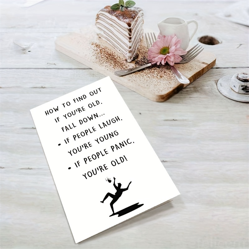 Carte D'anniversaire Humoristique 'Meheheheheh' - Blague Pour Frère, Sœur, Ami, Parents - Format A5, Intérieur Vierge