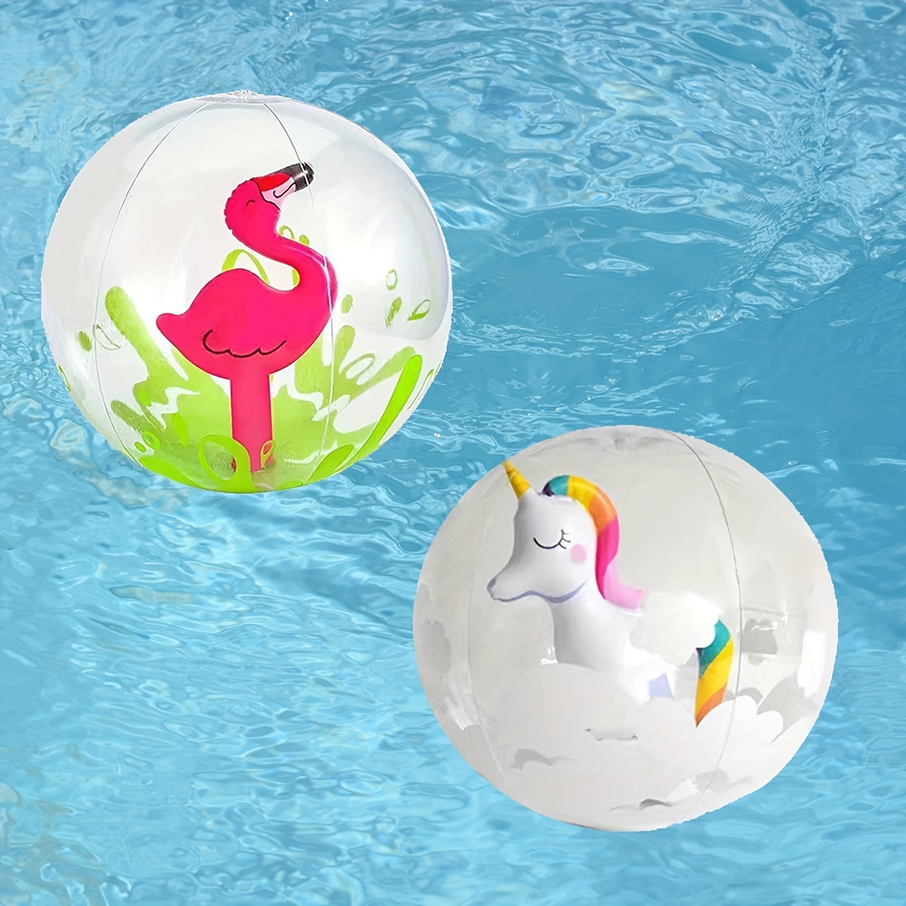 Ballon de plage pêche Liewood - Yellow Flamingo