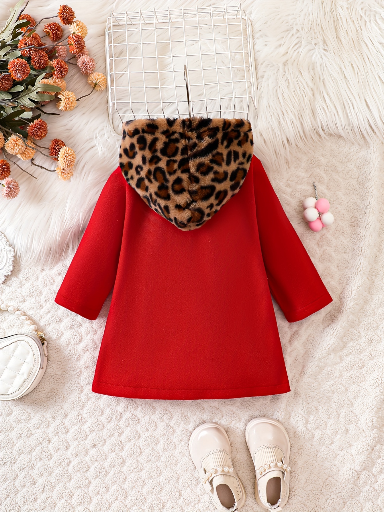 Baby girl hot sale red jacket