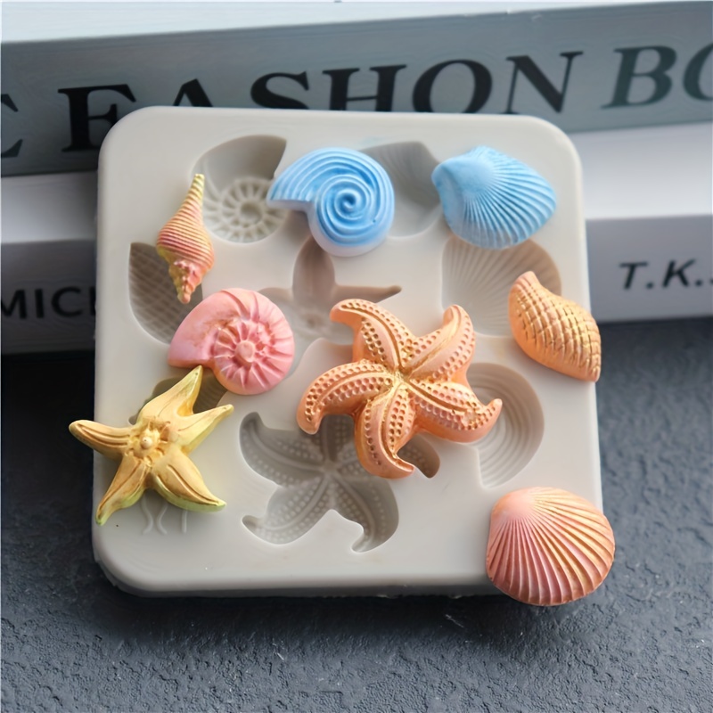 Ocean Series 3D Silicone Mould For Cake Decoration Pearl, Conch, Starfish,  Seashell Food Grade, DIY Handmade Soap Cutter Baking Mold For Kitchen  Accessories From Numberoneaction, $1.75