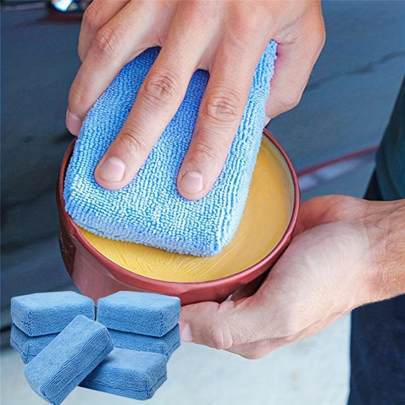 Car Wash Wax Polish Pads Polishing Pad Sponge Car Cleaning - Temu