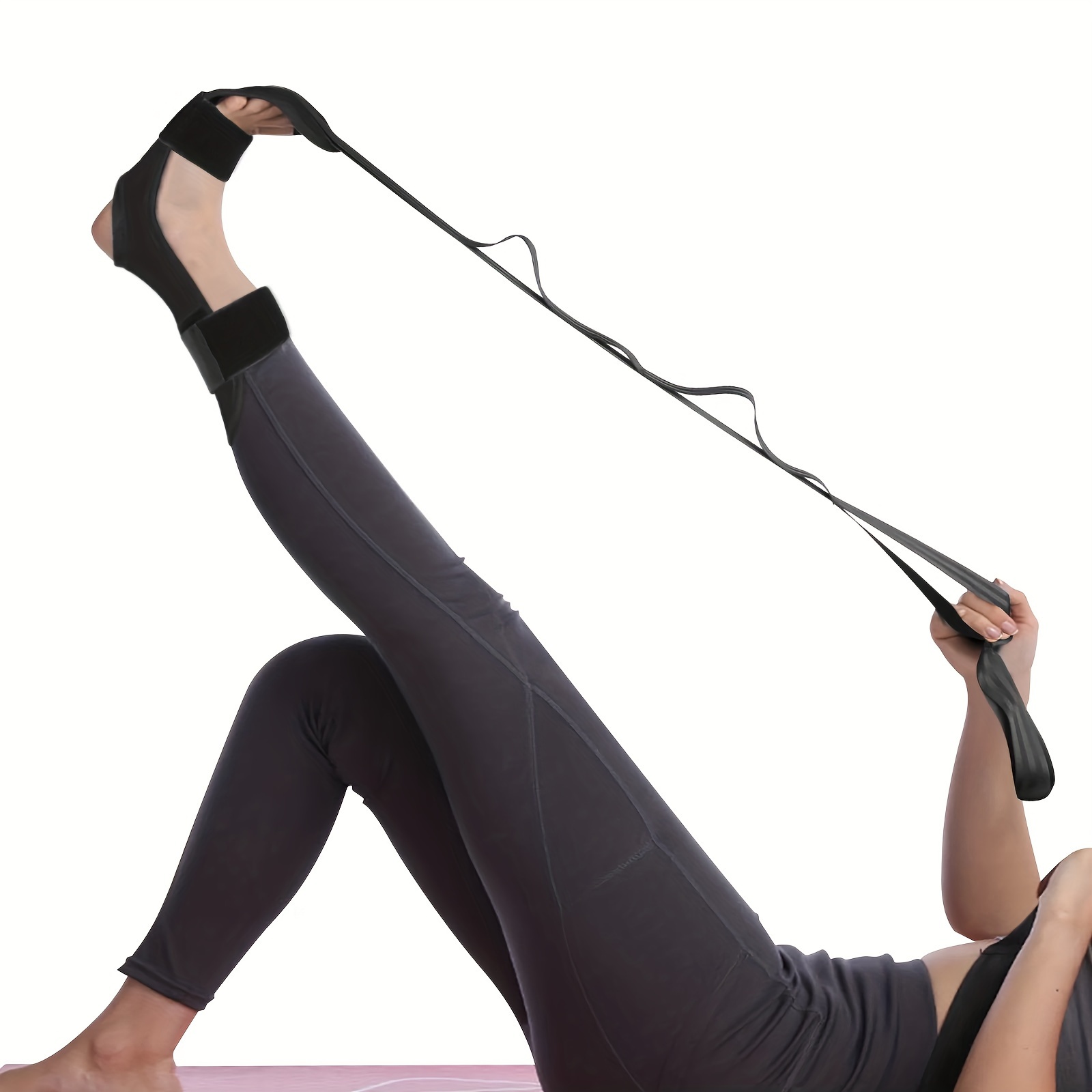 Yoga Trapeze, Waist Back Leg Stretch Strap Door Backbend Assist Trainer