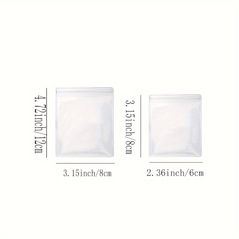Dustproof Jewelry Bag Small Clear Pouch For Rings Earrings - Temu