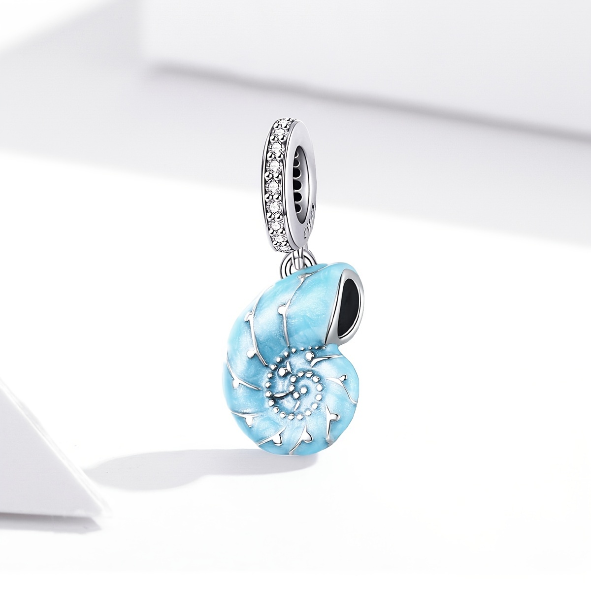 925 Silver Conch Pendant Necklace