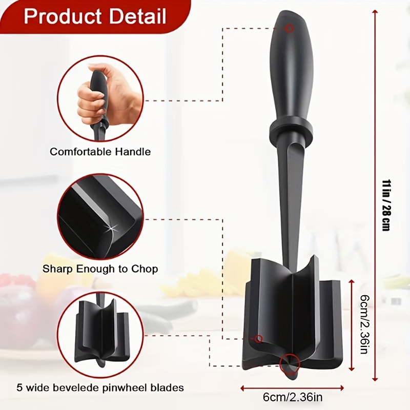 Heat Meat Chopper, High-quality Meat Grinder Suitable For Grinding Beef -  Heat Resistant Meat Grinder - Easy To Cut And Clean, Non Stick Hamburger  Grinder - Easy To Cook Minced Meat Suitable