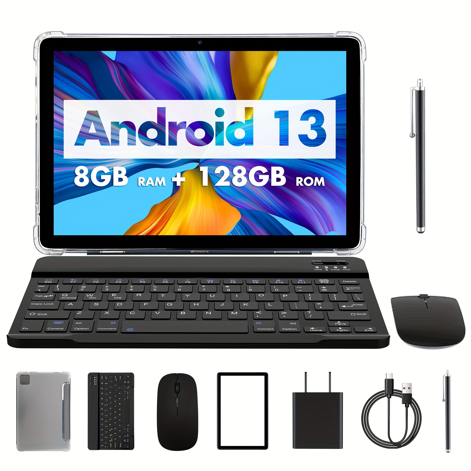 Tablette Pritom 10 Pouces Android Tablette Étui M10 2 Go - Temu Canada