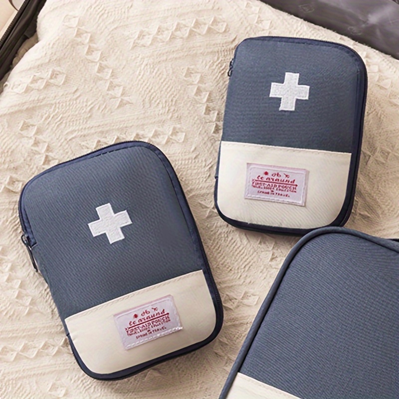 2 Pièces Mini Trousse De Secours Vide Trousse Secours Portable Kit Sac De  Stockage De Médecine