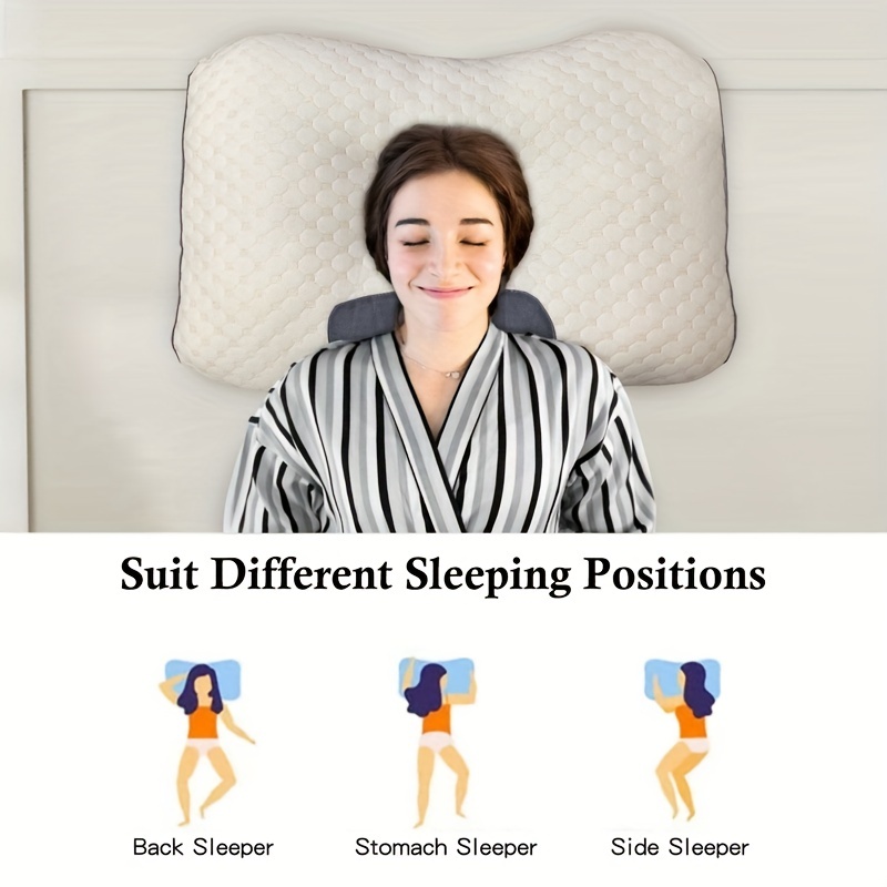 Super Ergonomic Pillow - Protect and Support your Neck and Spine