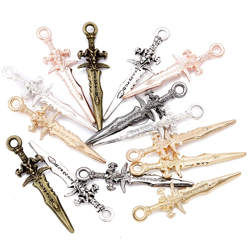 Sword Silver Charm , Sword Pendants Witchy Charms Charms & Pendants My Magic Place Shop