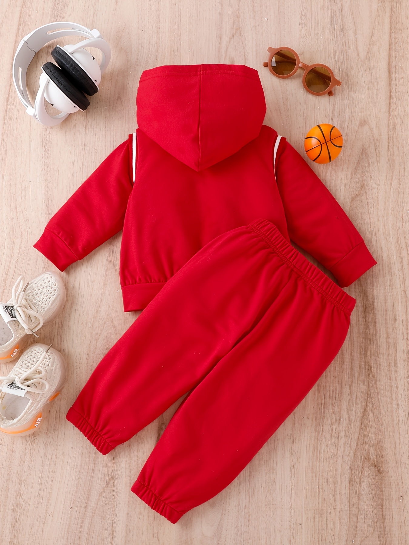 Baby boy best sale red hoodie