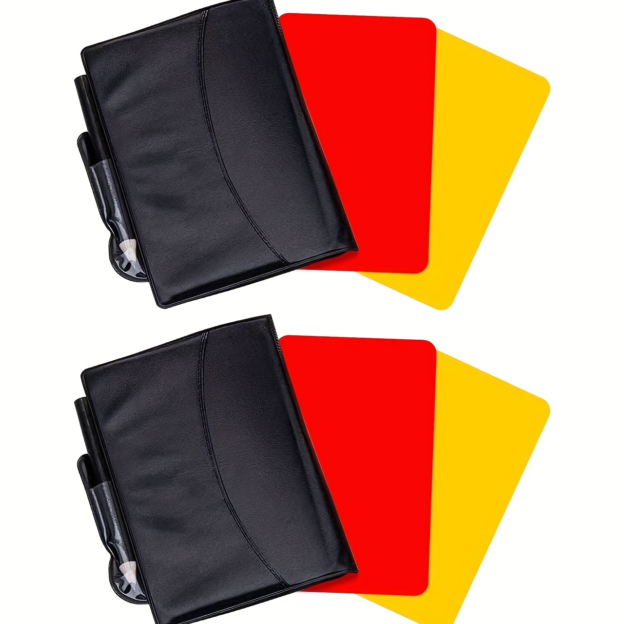 Kit De Árbitro Deportivo, Tarjetas De Árbitro Para Fútbol, Tarjetas De  Árbitro Deportivo, Lápiz, Silbatos De Entrenador, Conjunto Para Árbitro De  Fútb