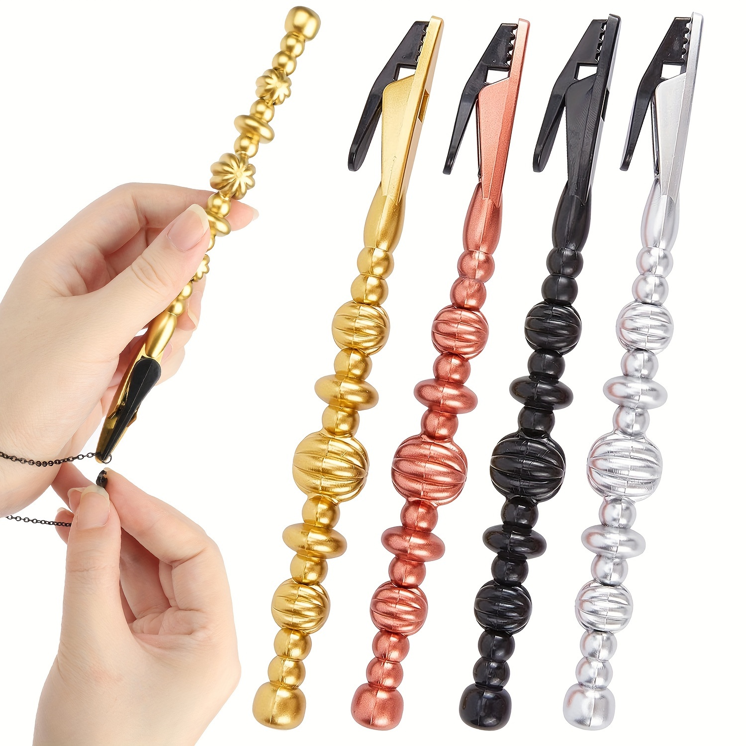 1pc Bracelet Helper Tool Roach Clips For Joints Jewelry Making Tools  Jewelry Repair Kit Bracelet Extender Tool Pliers For Jewelry Making  Bracelet Maker Fastening And Hooking Equipment