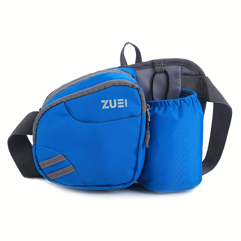 Riñonera deportiva para hombre y mujer, bolsa de cintura para correr,  soporte para botella de agua, acampar al aire libre, senderismo, Fitness