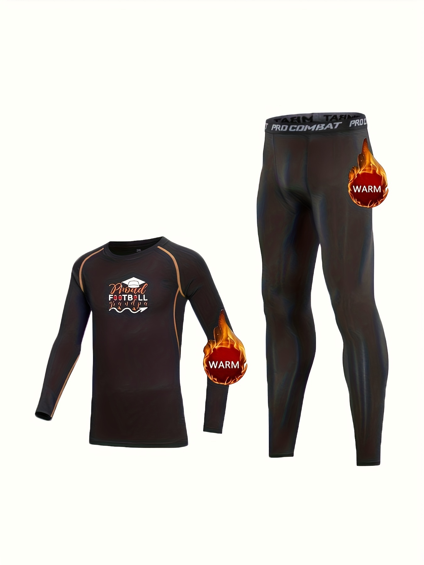 Tesuwel 2/3/4 Pcs Boys Girls Base Layer Athletic Compression Leggings and  Shirts Thermal Underwear Set Running Pants Tights, Black Fleece Set, 6 :  : Clothing, Shoes & Accessories