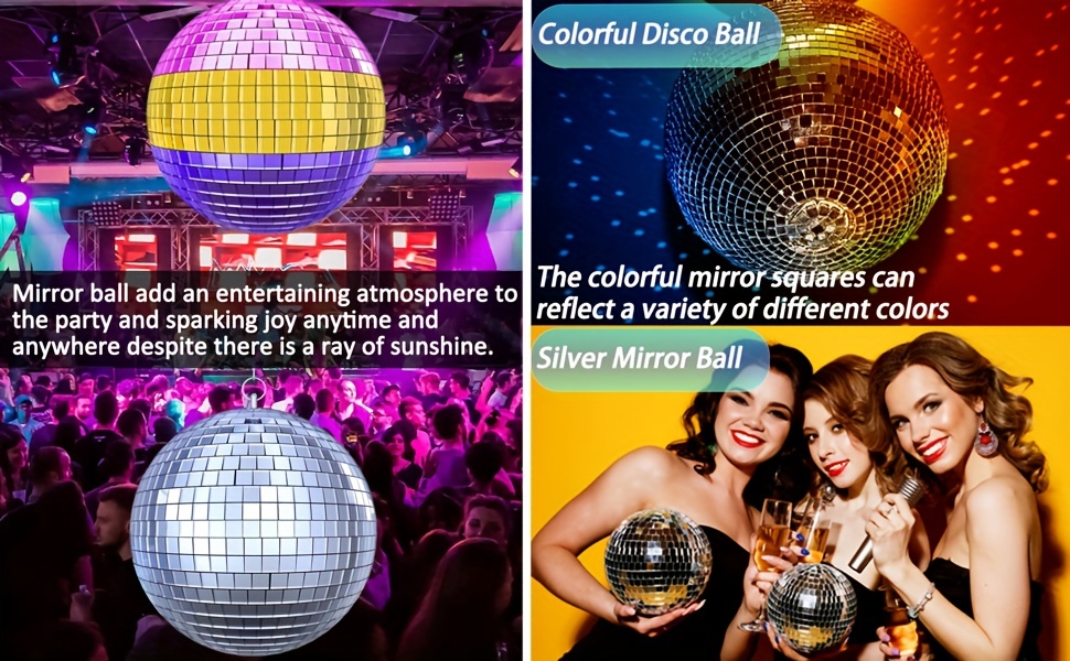 Disco Ball Mirror Ball Mirror Disco Ball Disco Party - Temu