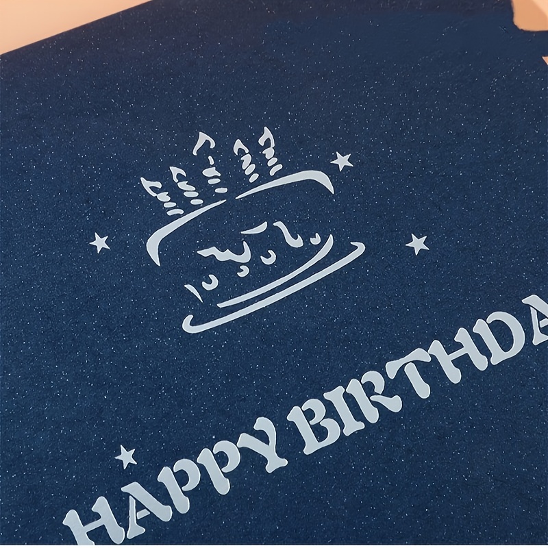 Birthday Greeting Cards Three dimensional Cake Cards - Temu