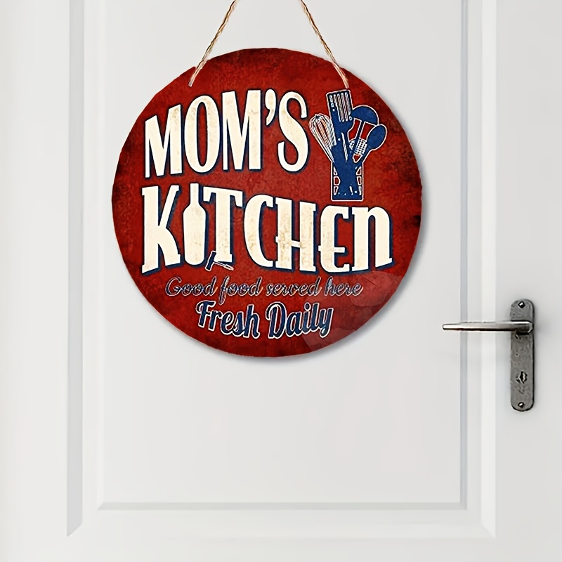 Mom's kitchen door wall hanging