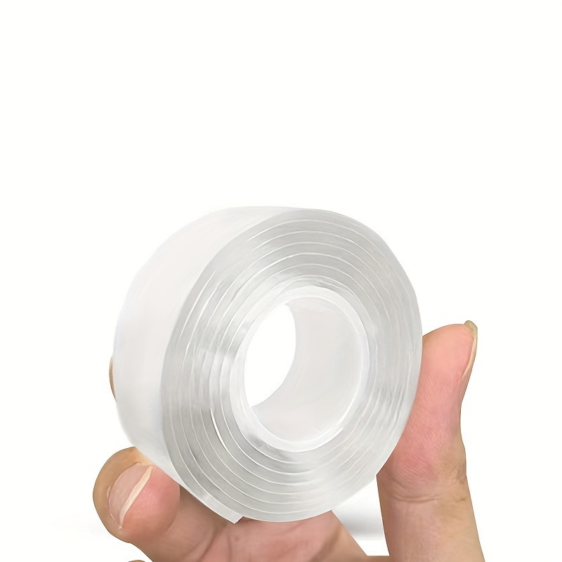 

Super Strong Double Sided Adhesive Tape, Washable Waterproof Transparent Double Tape, Suitable For Kitchen And Bathroom Supplies!