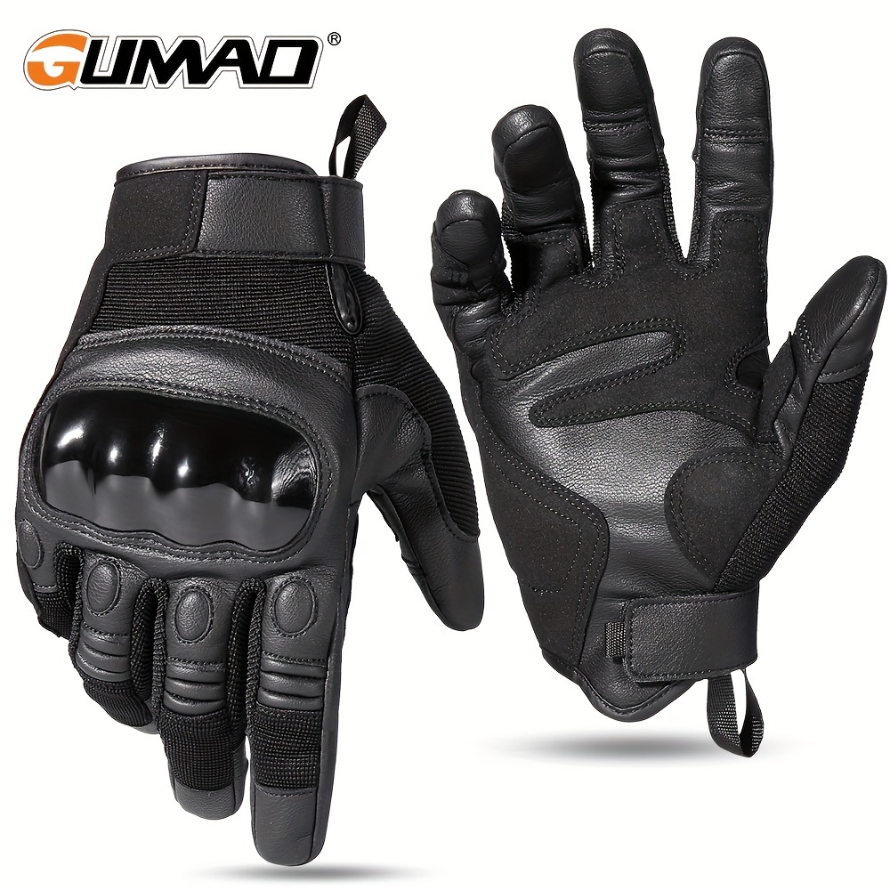 wtactful Guantes tácticos para hombre, protección completa de dedos,  Airsoft Paintball, guantes de caza para trabajo