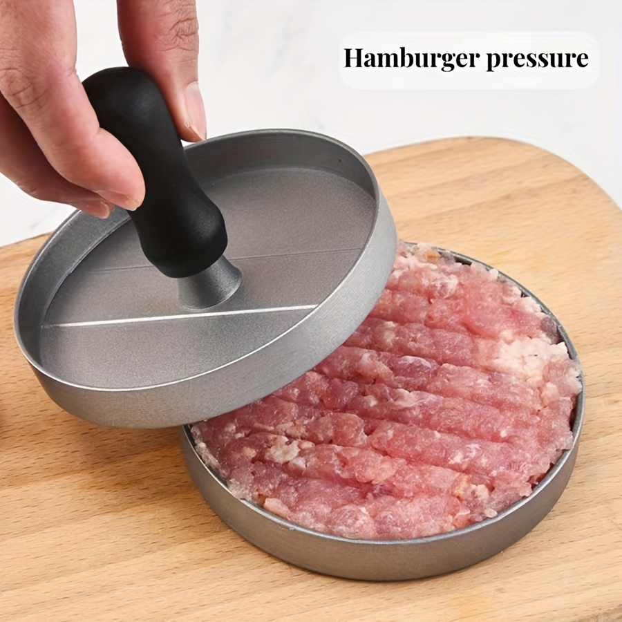 GANAZONO 3 piezas de prensa de carne hamburguesa hamburguesa molde de  hamburguesa de bola de masa prensatelas para panqueques de alta resistencia  para