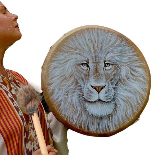 experience the spiritual power of shamanic drumming with this innovative siberian bass drum beater