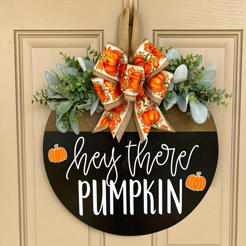 : Fall Football Decoration Fall Football Wooden Door Sign Wreath  Sign Fall Hanging Sign Door Hanger Fall Wood Hanging Decoration Fall  Decorative Sign for Autumn Harvest Thanksgiving Decor : Home &