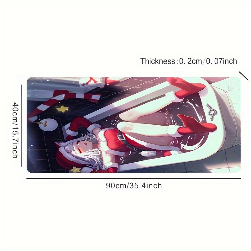 Nicokee Tapis De Souris De Jeu En Caoutchouc Antidérapant