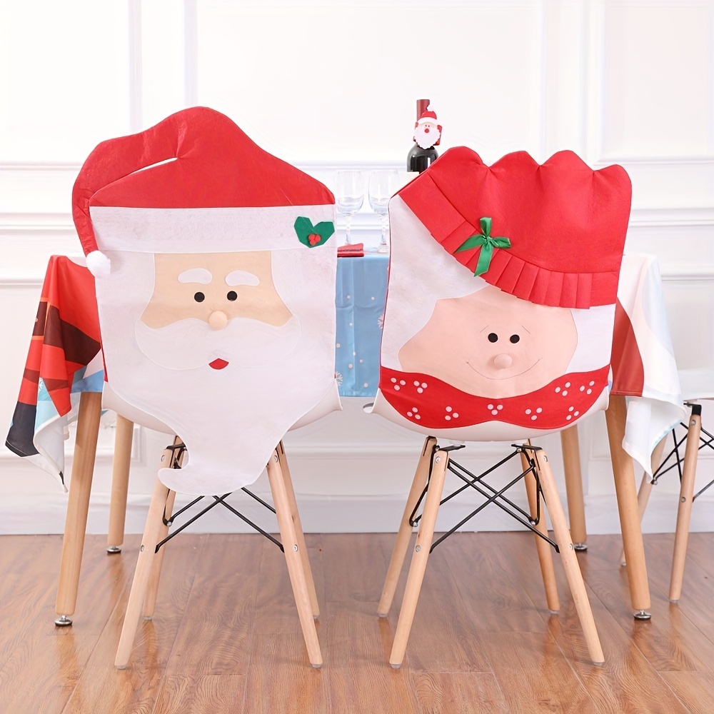 Christmas Leg Cover Table And Chair Legs Socks Christmas Decor Floor  Protectors Christmas Party Supplies Elf Chair Leg Socks Table Feet Table  Feet Covers For Living Room Home Decor - Temu