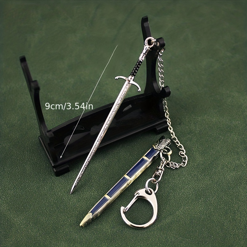 Metal Ancient Sword Model Key Chain Pendant Bag Pendant Funny Key Chain -  Temu