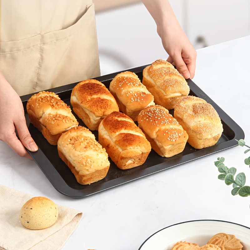 11 Inch Non-Stick Square Cake Baking Pan Carbon Steel Tray Pie Pizza Bread  Cake MoldBaking Sheet Pan Bakeware Tools