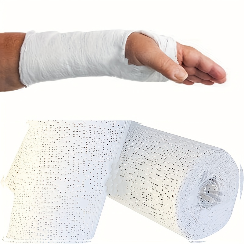 10X300cm Plaster Bandages Cast Orthopedic Tape Cloth Gauze Emergency Muscle  Tape First Aid Medical Health Care Tool