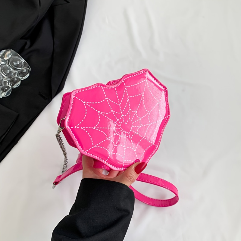 Mini Halloween Spider Web Retro Shoulder Bag - Love Irregular