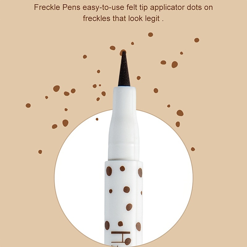 Natural Simulated Freckle Pen, Fast Drying Waterproof Spot Pen
