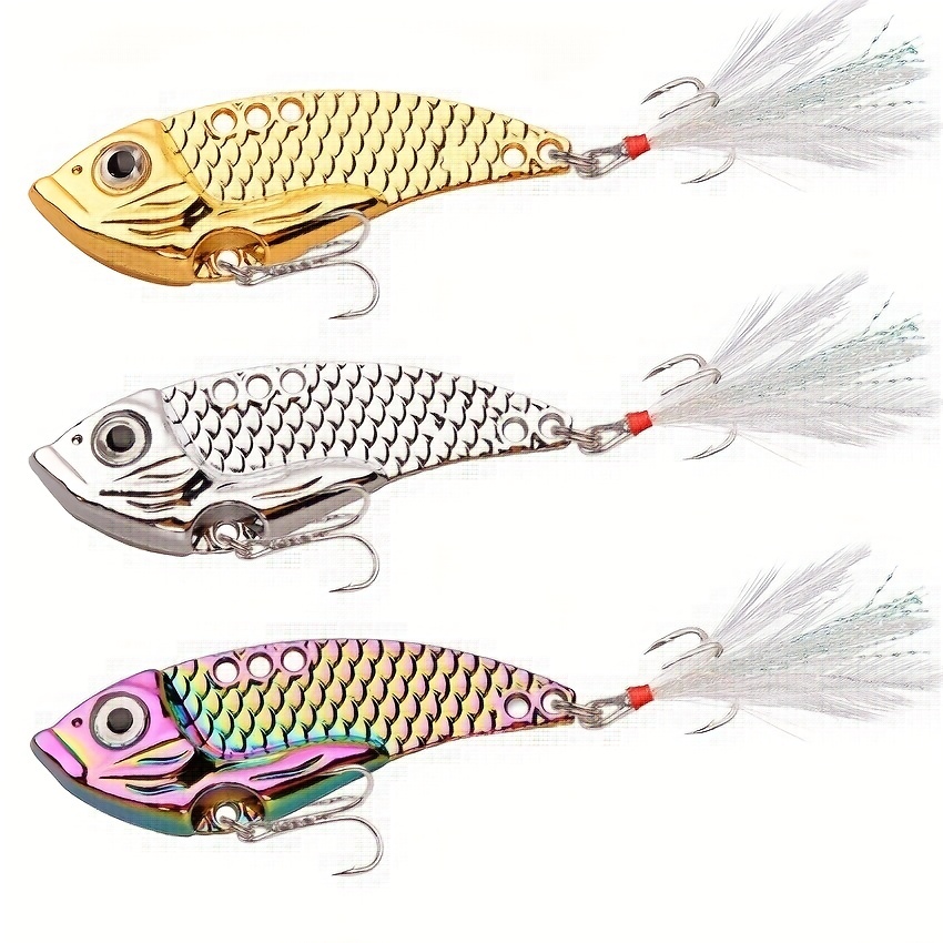 Fishing Lures Freshwater Seawater Metal Vibration Bait - Temu