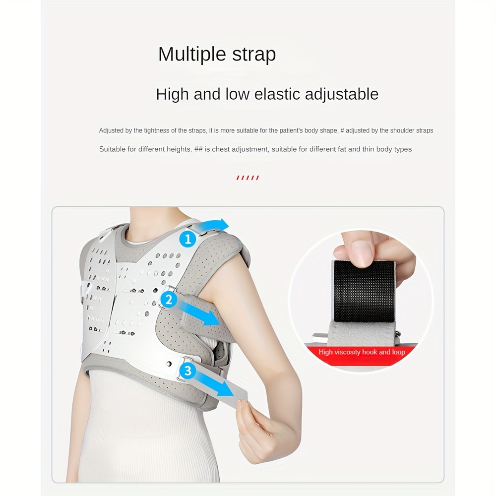 Adjustable Thoracic Spine Fixed Brace Spinal Compression - Temu