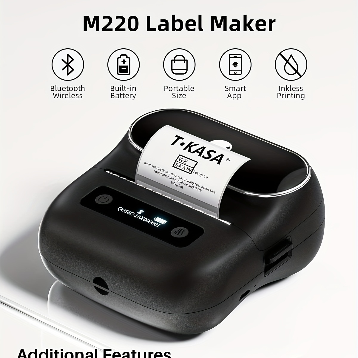 Phomemo M220 Label Maker Thermal Label Printer For Barcode - Temu