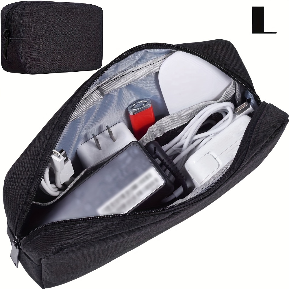Small Electronic Organizer Cable Bag, Travel Portable Electr