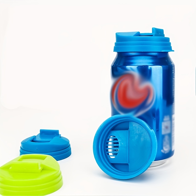 Beverage Can Covers Reusable Leakproof Drink Can Lids - Temu