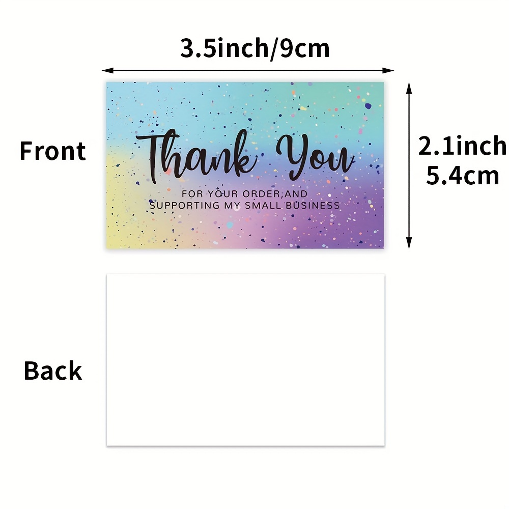 Thank You Cards Greeting Blank Cards Thank You For - Temu