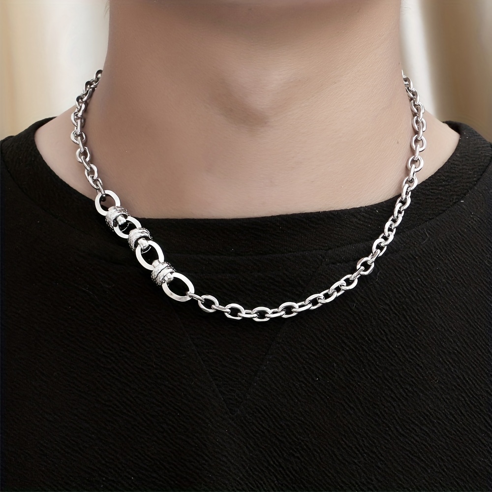 Customized Men's Personal Jewelry Stainless Steel Waist - Temu