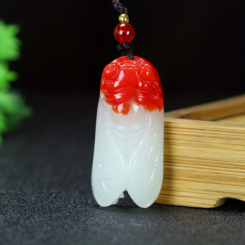 Jade on sale cicada pendant