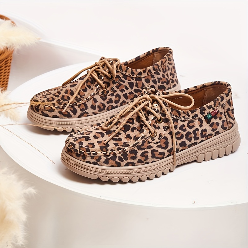 Leopard print best sale sole shoes