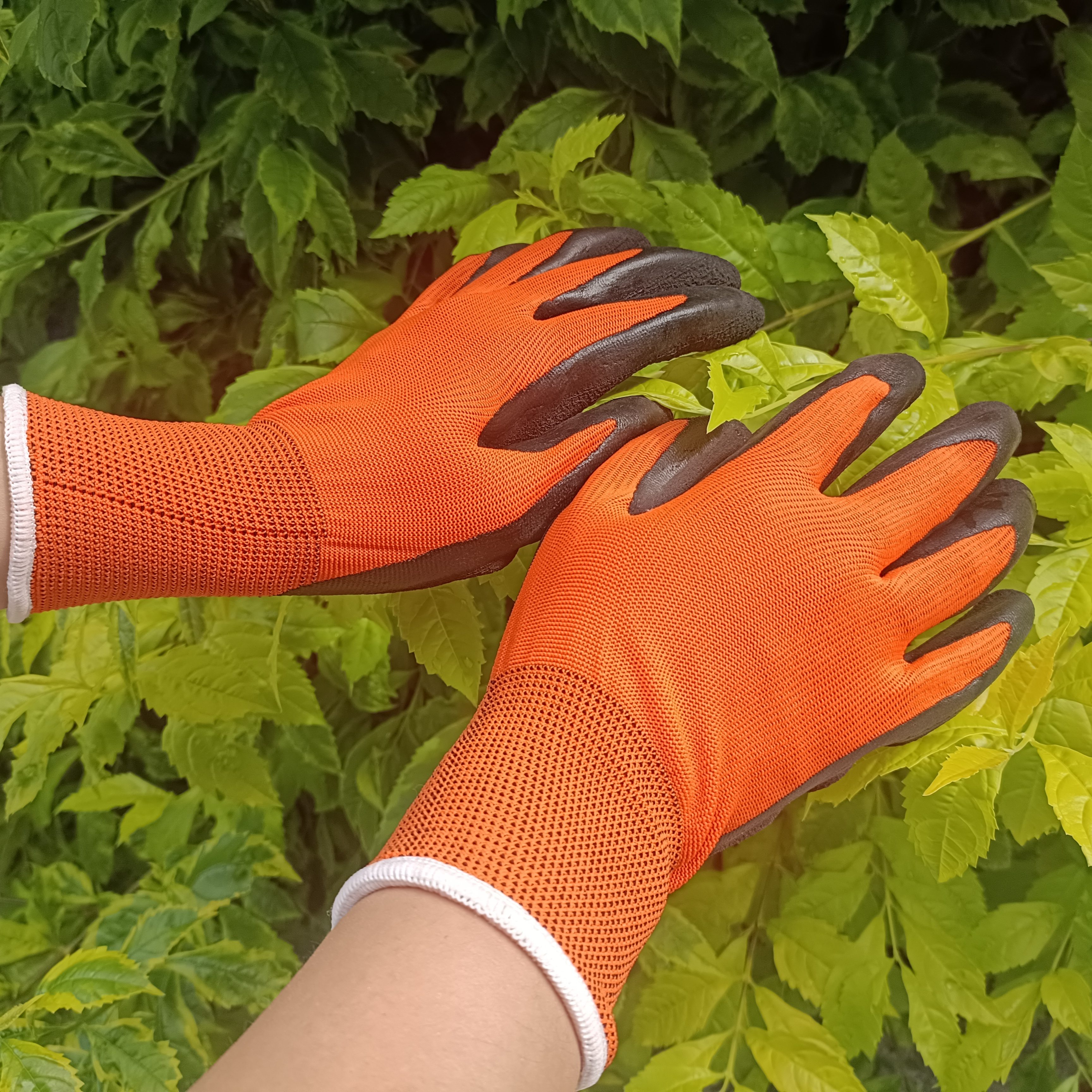 Gardening Gloves For Men And Women Breathable Rubber Coated - Temu