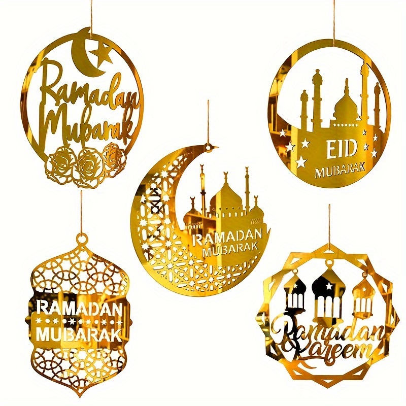 1pc Adorno Colgante Eid Ramadán Decoración Ramadán Kareem En - Temu