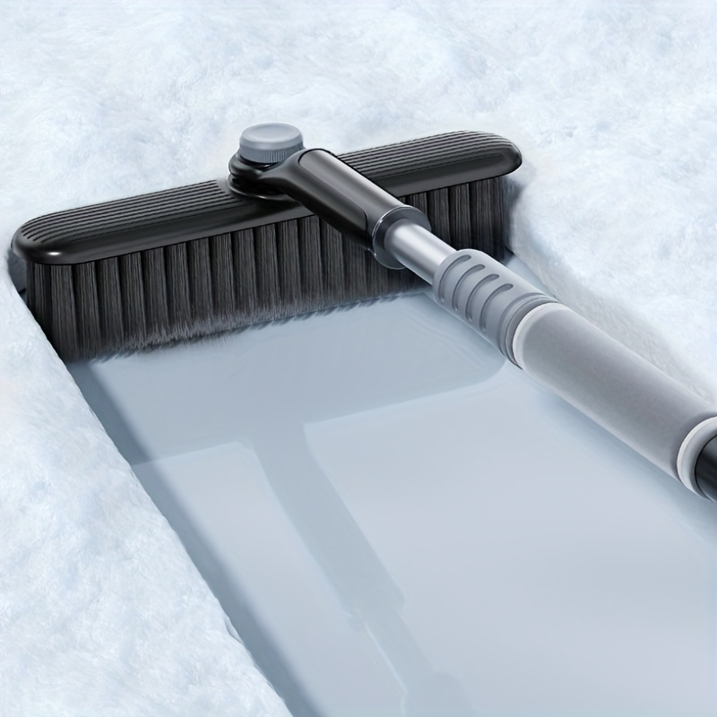 Auto-Eiskratzer Schnee Bürste Multifunktionale Einziehbare  Aluminium-Legierung G 7083989747602