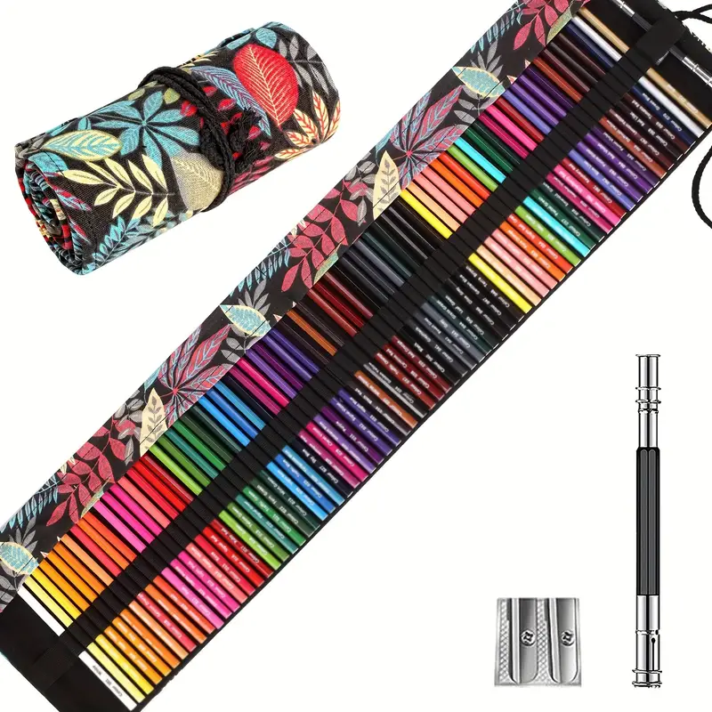 Aipende 75pcs Colored Pencils For Adult Coloring, Soft Core, With Canvas  Wrap Extra Accessories, Artist Sketching Drawing Pencils Art Craft Supplies